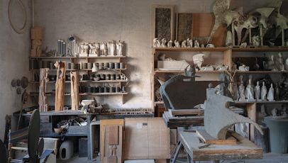 atelier della scultura di via roccolo a Seriate