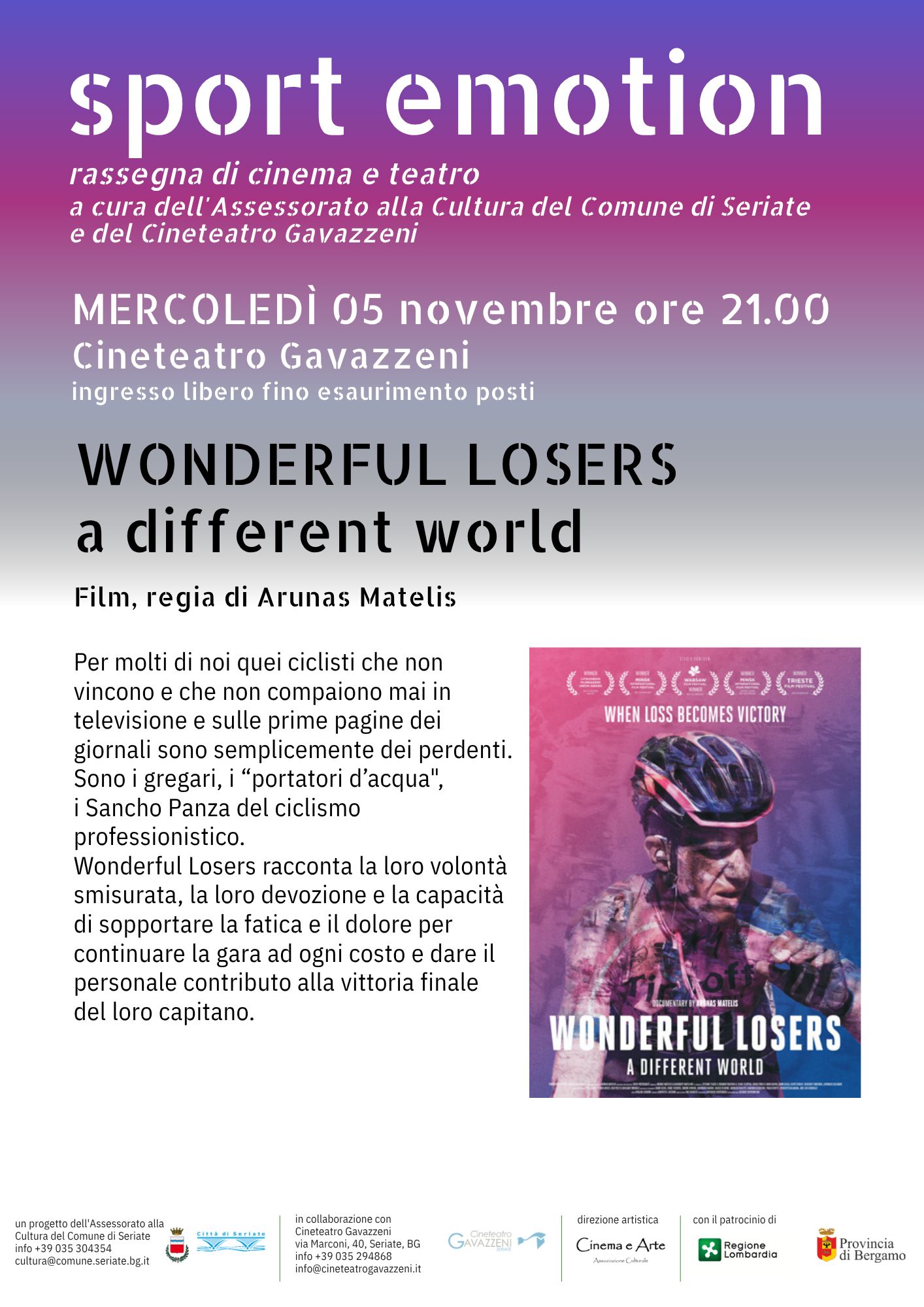 Locandina Wongerful Losers